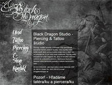Tablet Screenshot of blackdragon.sk